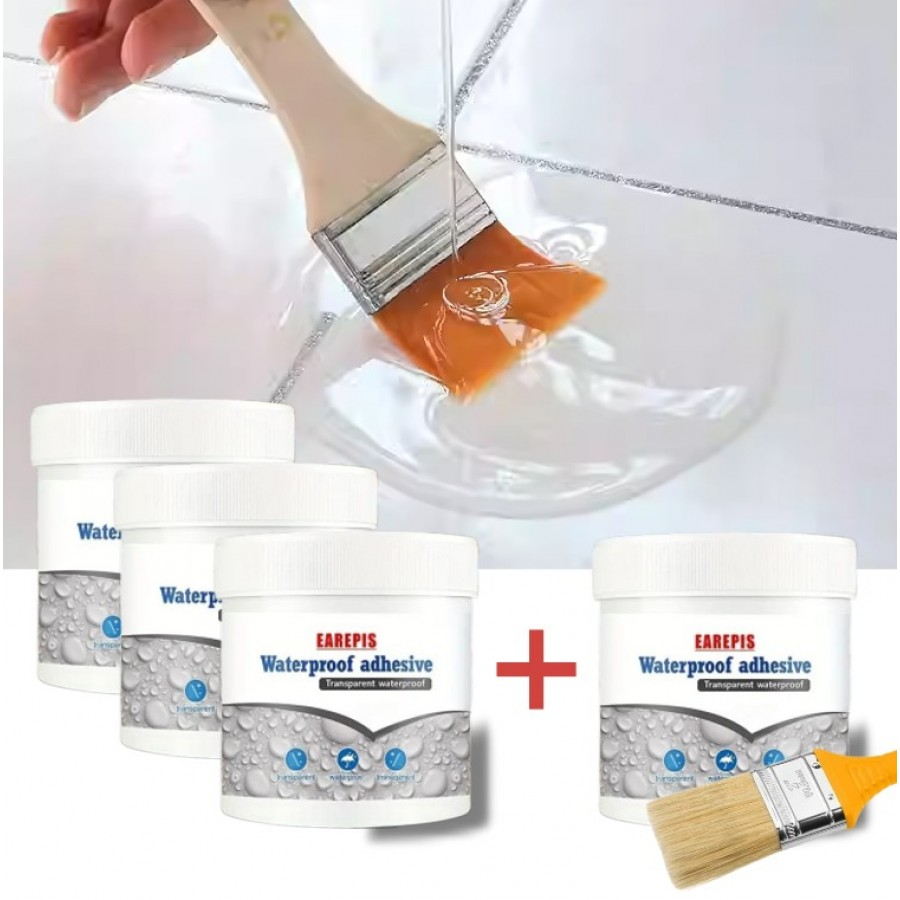 3+1 Gratis Solutie etansare, ideale in sigilarea acoperisurilor, tevilor, peretilor 300 ml fiecare